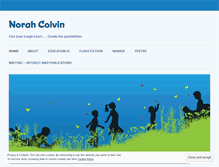 Tablet Screenshot of norahcolvin.com